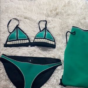 triangle bathing suit